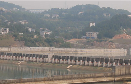 嘉陵苍溪水电站