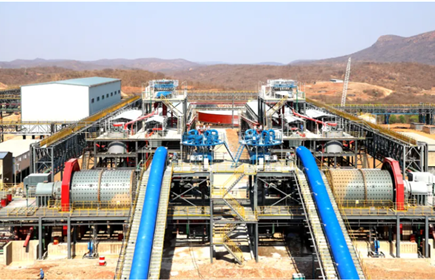 hb火博集团津巴布韦卡玛蒂维锂矿项目二期全线投产